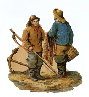 Waders Prints: Fishermen