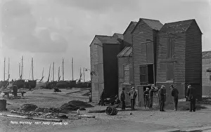 Fishermen at the Net Shop