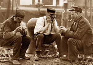 Fishermen, North Shields early 1900's