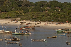 Images Dated 1st March 2011: Fishermen - start their activities early in the morning