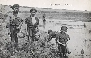 Eels Prints: Fisherwomen - Vietnam