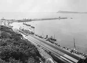 Fishguard Harbour and Railway Station, South Wales