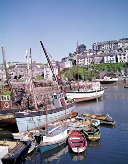 Fishing boats in Brixham Harbour, Devon