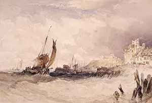 Fishing Boats Entering Port