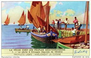 Images Dated 4th August 2011: Fishing Near Venice
