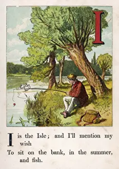 Fishing on the Riverbank