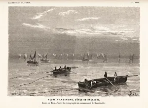 Edited Prints: Fishing for sardine off the Atlantic coast of Brittany