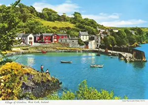 Fishing Village of Glandore, West Cork, Republic of Ireland