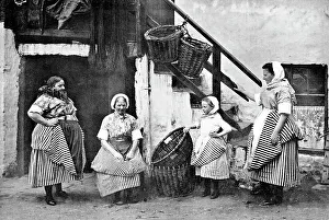 Newhaven Prints: Fishwives, Newhaven, Edinburgh early 1900's