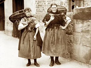 Newhaven Prints: Fishwives at Newhaven, Edinburgh, Victorian period