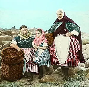 Fishwives, Newhaven near Edinburgh, Scotland