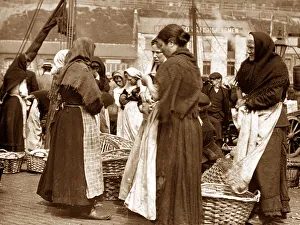 Fishwives, North Shields early 1900's