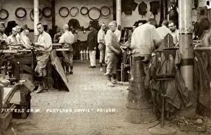 Convicts Prints: Fitters Shop, Portland Prison, Dorset