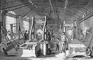 Fitting shop at the Grand junction railway works