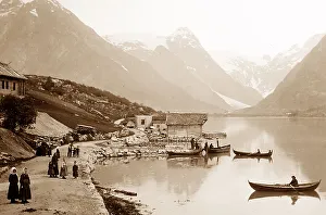 Fjord Prints: Fjaerlands Fjord, Norway