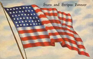 Symbolic Prints: US Flag