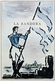 Buenos Prints: The Flag. National Poems by Francisco Luis Bernardez (1900-1