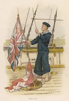 Flag Signals in Navy