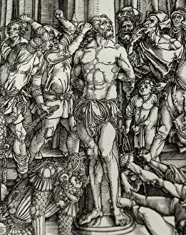 Images Dated 6th March 2012: The Flagellation, 1496-1497, by Durer (1471-1528)