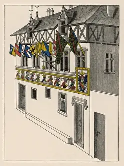 Applied Prints: Flags during Jousting
