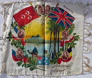 Print Prints: Flags of UK, Egypt, Australia, Italy, France, Belgium - WWI