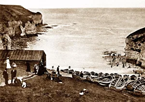 Flamborough Prints: Flamborough beach
