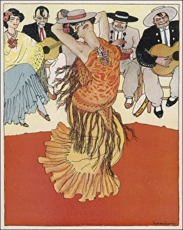 Flamenco Dancer & Music