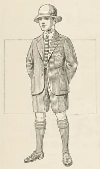 Flannel Suit with Shorts