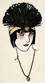 Images Dated 21st August 2017: Flapper headpiece 1912