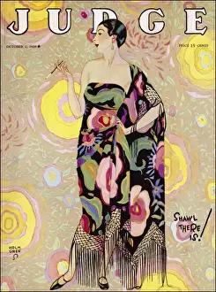 Flapper in a Shawl Dress