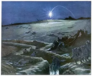 Flares over Trenches