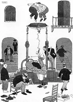 Measurement Prints: Flat feet remedy, illustration by William Heath Robinson