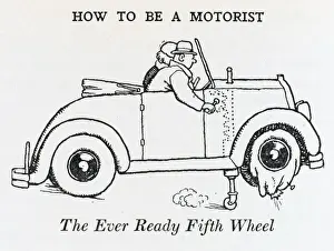 Occurs Prints: Flat Tyre / W H Robinson