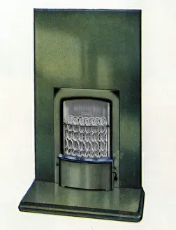 The Flatholme built-in gas fire and surround