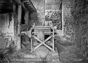 Breaker Gallery: Flax Breaker in a Co. Antrim Scutch Mill, Toome