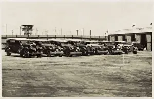 Chauffeur Prints: Fleet of cars, Tocopilla, Antofagasta, Chile, South America