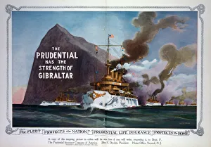 Nation Collection: The fleet protects the nation - Prudential Life Insurance pr