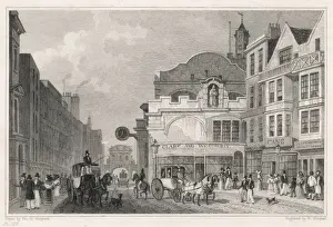 Eastward Prints: Fleet St / Temple Bar 1831