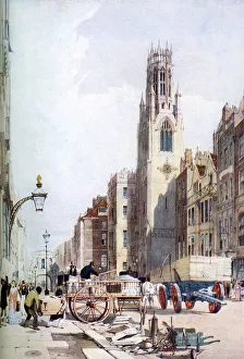 Images Dated 16th May 2018: Fleet Street in 1842 by Thomas Shotter Boys