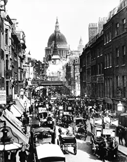 Fleet Street, London, c. 1880