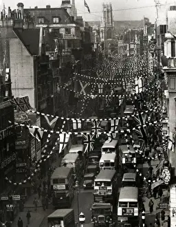 Fleet Street, London, Royal Silver Jubilee celebrations