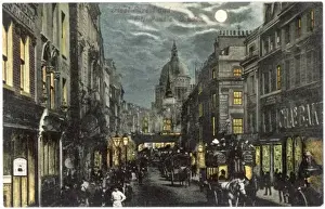Fleet Street by Night