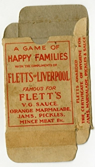 Fletts Happy Families - box front