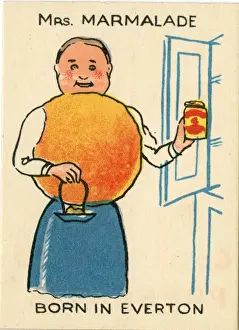 Cupboard Prints: Fletts Happy Families - Mrs Marmalade