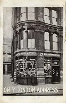 Metallic Prints: Flexible Metallic Tubing Shop - 112 Queen Victoria Street
