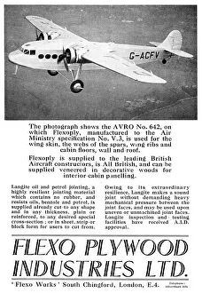 Plywood Prints: Flexo Flexopoly Aircraft Plywood