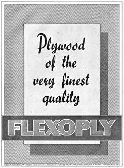 Plywood Prints: Flexo Flexopoly Aircraft Plywood