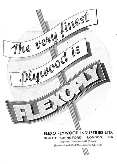 Plywood Prints: Flexo Flexopoly Aircraft Plywood