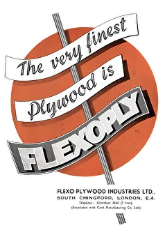 Plywood Prints: Flexo Flexopoly Aircraft Plywood
