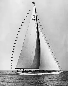 Nicolson Prints: FLICA YACHT